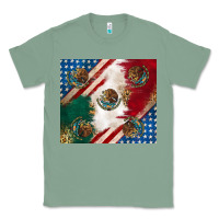 Sage American with mexican flag Classic Tee - RanaPortraitStore