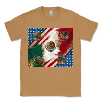 Toasted Coconut American with mexican flag Classic Tee - RanaPortraitStore