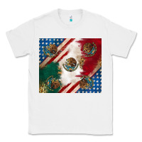 White American with mexican flag Classic Tee - RanaPortraitStore