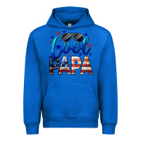 Cobalt Cool Papa American Urban Hoodie - LillyAllenDesigns