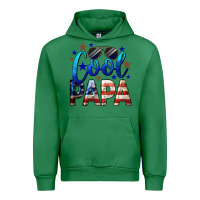 Emerald Cool Papa American Urban Hoodie - LillyAllenDesigns