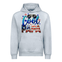 Heather Grey Cool Papa American Urban Hoodie - LillyAllenDesigns