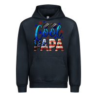 Navy Cool Papa American Urban Hoodie - LillyAllenDesigns