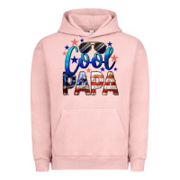 Pigment Salmon Cool Papa American Urban Hoodie - LillyAllenDesigns
