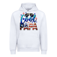 White Cool Papa American Urban Hoodie - LillyAllenDesigns