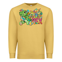 Antique Gold Easter Saurus Rex Easter Day Premium Sweatshirt - Neo Western
