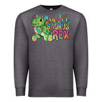 Charcoal Heather Easter Saurus Rex Easter Day Premium Sweatshirt - Neo Western