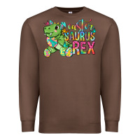 Chestnut Easter Saurus Rex Easter Day Premium Sweatshirt - Neo Western
