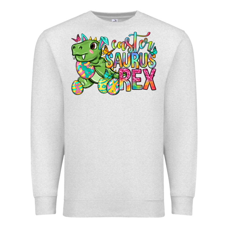 Easter Saurus Rex Easter Day Premium Sweatshirt by Neo Western | Teevron