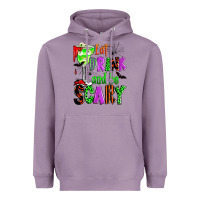 Lavender eat drink and be scary Heavyweight Hoodie - Zillion Design Studio