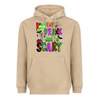 Mushroom eat drink and be scary Heavyweight Hoodie - Zillion Design Studio