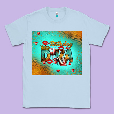 Birthday Diva Classic Tee Designed By Ranaportraitstore