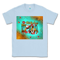 Dusty Blue birthday diva Classic Tee - RanaPortraitStore