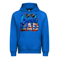 Cobalt Cool American Dad Urban Hoodie - LillyAllenDesigns