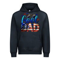 Navy Cool American Dad Urban Hoodie - LillyAllenDesigns