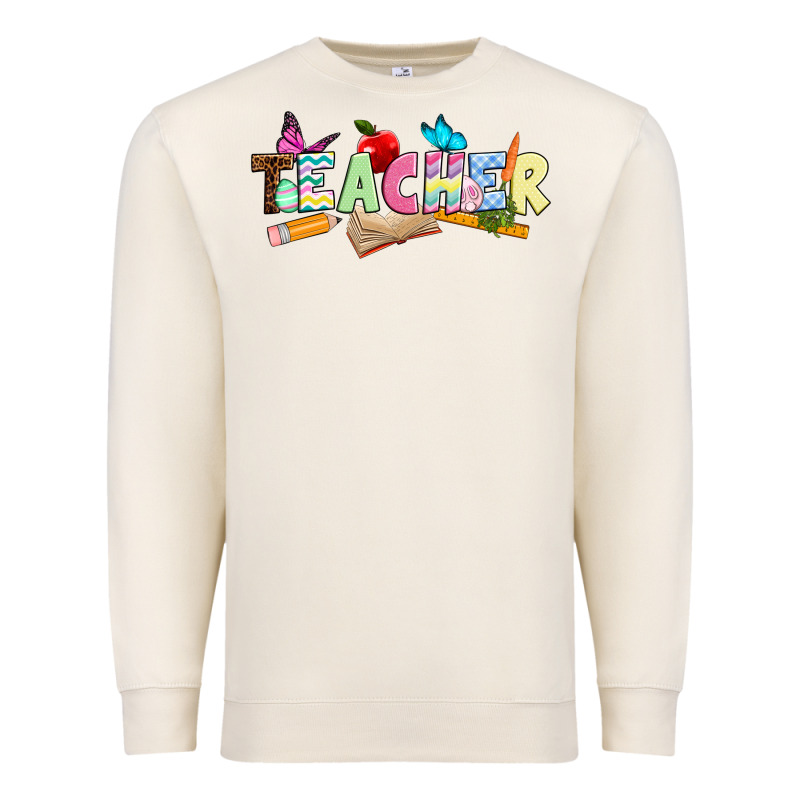 Easter Teacher Easter Day Premium Sweatshirt by Neo Western | Teevron