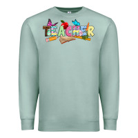 Seafoam Easter Teacher Easter Day Premium Sweatshirt - Neo Western