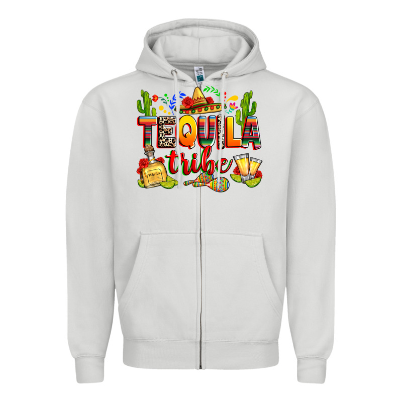 Tequila Tribe Zipper Hoodie by RanaPortraitStore | Teevron