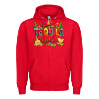 Red tequila tribe Zipper Hoodie - RanaPortraitStore