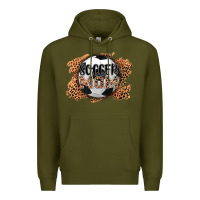 Army Green soccer mom Premium Hoodie - AdoDesignShop