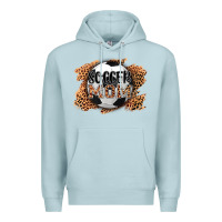 Blue Mist soccer mom Premium Hoodie - AdoDesignShop