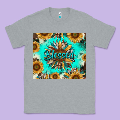 Blessed Sunflowers Classic Tee Designed By Ranaportraitstore
