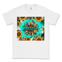 White blessed sunflowers Classic Tee - RanaPortraitStore