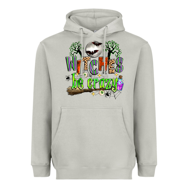 Witches Be Crazy Heavyweight Hoodie by Zillion Design Studio | Teevron