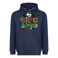 Navy witches be crazy Heavyweight Hoodie - Zillion Design Studio