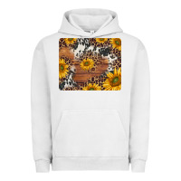 Pigment Lunar Rock sunflowers cowhide leopard mousepad Urban Hoodie - Jasminsmagicworld
