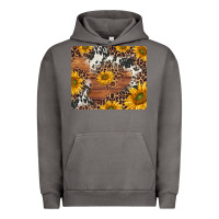 Pigment Tornado sunflowers cowhide leopard mousepad Urban Hoodie - Jasminsmagicworld