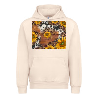 Sandshell sunflowers cowhide leopard mousepad Urban Hoodie - Jasminsmagicworld