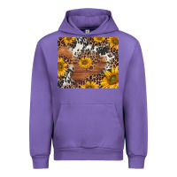 Tulip sunflowers cowhide leopard mousepad Urban Hoodie - Jasminsmagicworld