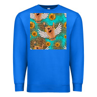 True Royal rock n roll hands seamless pattern Premium Sweatshirt - HRA Design Shop