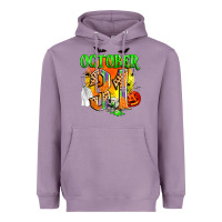 Lavender october 31 Heavyweight Hoodie - Zillion Design Studio