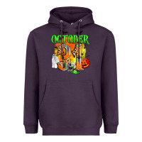 Plum october 31 Heavyweight Hoodie - Zillion Design Studio
