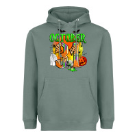 Sage october 31 Heavyweight Hoodie - Zillion Design Studio