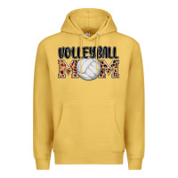 Antique Gold volleyball mom Premium Hoodie - AdoDesignShop