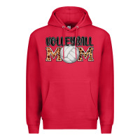 Cardinal volleyball mom Premium Hoodie - AdoDesignShop