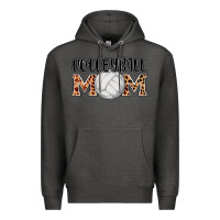 Charcoal Heather volleyball mom Premium Hoodie - AdoDesignShop