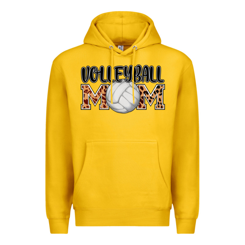 Volleyball Mom Premium Hoodie by AdoDesignShop | Teevron