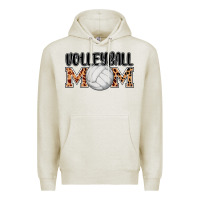 Oatmeal Heather volleyball mom Premium Hoodie - AdoDesignShop
