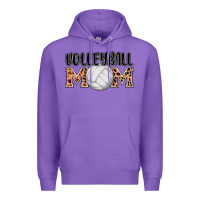 Purple volleyball mom Premium Hoodie - AdoDesignShop