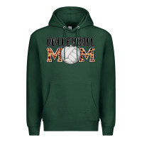 Sports Green volleyball mom Premium Hoodie - AdoDesignShop