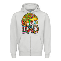 Dove Grey taco dad Zipper Hoodie - RanaPortraitStore