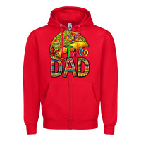 Red taco dad Zipper Hoodie - RanaPortraitStore