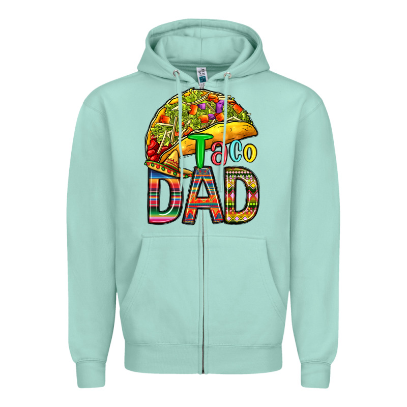 Taco Dad Zipper Hoodie by RanaPortraitStore | Teevron