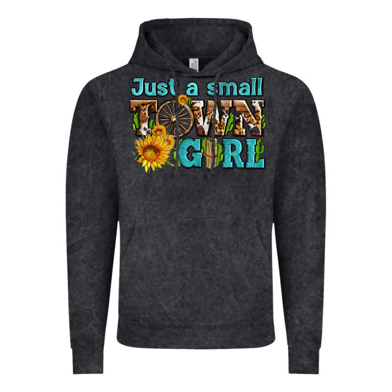 Just A Small Town Girl With Sunflowers And Money Vintage Hoodie by AdoDesignShop | Teevron