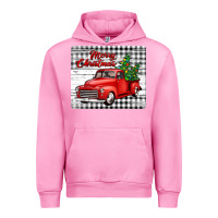 Fuchsia Pink merry christmas mousepad Urban Hoodie - Jasminsmagicworld