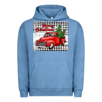 Pigment Pebble Blue merry christmas mousepad Urban Hoodie - Jasminsmagicworld